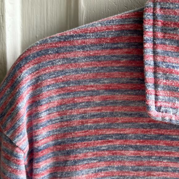 Peter Millar Seaside Pungo Striped Slub Polo Shirt - Picture 6 of 9
